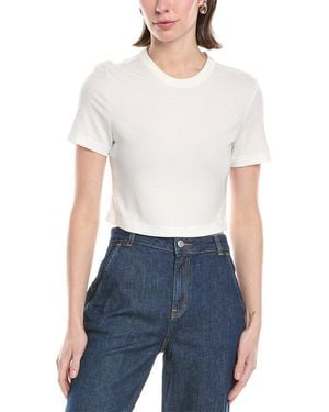 Jonathan Simkhai Cinta Cropped Top - White
