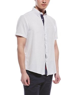 Report Collection Woven Shirt - White