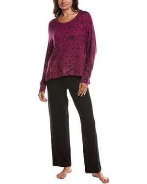 Donna Karan Sleepwear Lounge Top - Purple