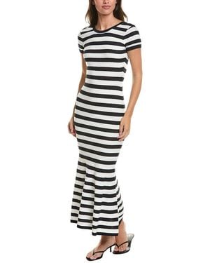 Toccin Valli Low Back Maxi Dress - White