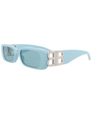 Balenciaga Bb0096S 51Mm Sunglasses - Blue