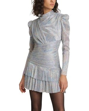 Sabina Musayev Brenda Mini Dress - Grey
