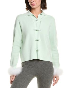 Sleeper Crane Cardigan - Green