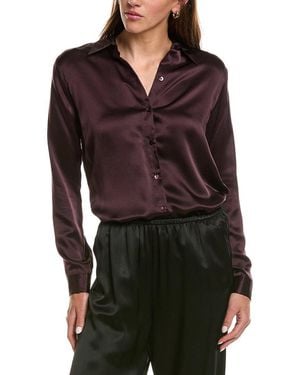 L'Agence Tyler Silk Blouse - Red