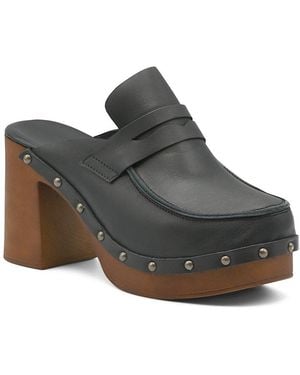 Charles David Xtra Leather Casual Shoe - Black