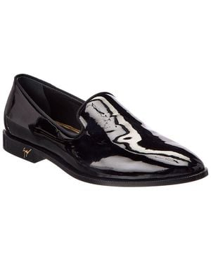 Giuseppe Zanotti Flavio Patent Loafer - Black