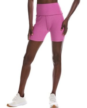 Beyond Yoga Spacedye Keep Pace 5in Short - Pink