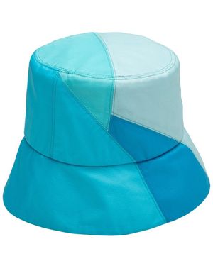 Eugenia Kim Yuki Patchwork Bucket Hat - Blue
