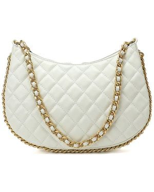Tiffany & Fred Paris Quilted Leather Crossbody - Metallic