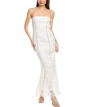 Rococo Sand Rain Maxi Dress - White