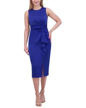 Vince Camuto Sleeveless Midi Dress - Blue