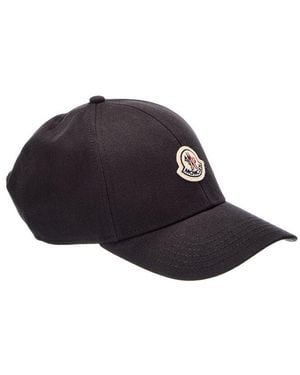 Moncler Logo Pitch Baseball Cap - Black