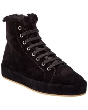 Giuseppe Zanotti Gz/City Suede High-Top Sneaker - Black