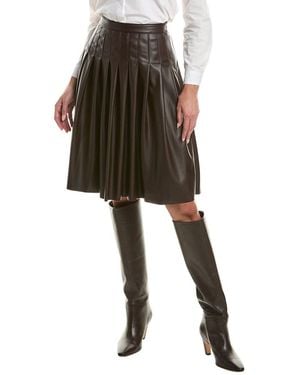 Nanette Lepore Pleated Skirt - Black