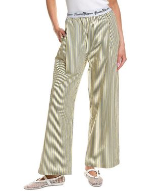 Rowing Blazers Poplin Stripe Boxer Pull-On Pant - Natural