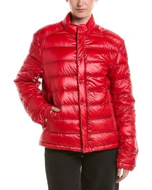 Moncler Selves Short Down Jacket - Red