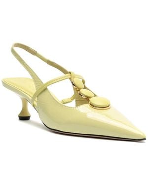 Vicenza Servia Patent Sling-Back - Metallic