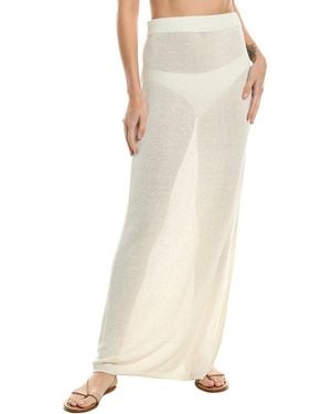 Solid & Striped X Sofia Richie Grainge The Freda Linen-Blend Maxi Skirt - Natural