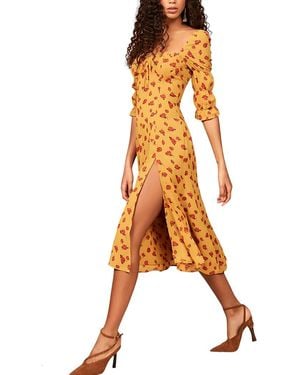 Adele Berto Dress - Orange