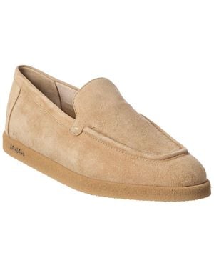Max Mara Suede Loafer - Natural