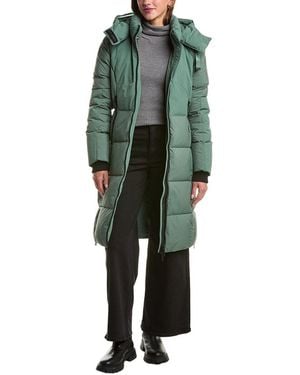 Pajar Zaniah Quilted Down Coat - Green