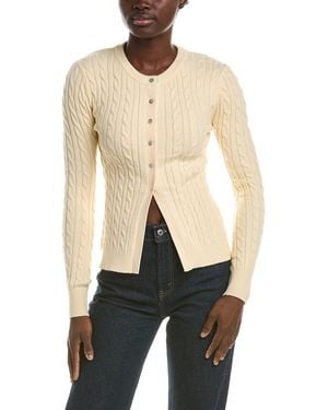 525 America Cable Cardigan - Natural