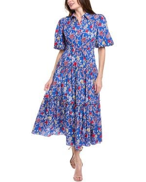 10 Crosby Derek Lam Dahlia Shirtdress - Blue