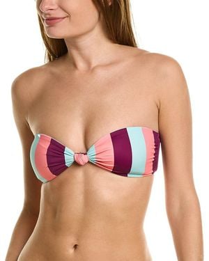 Tanya Taylor Poppy Bandeau Top - Black