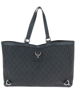 Gucci Abby GG Tote Bag (authentic Pre-loved) - Black