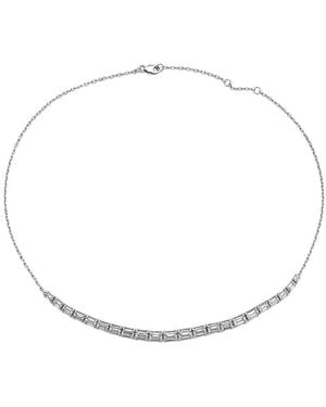 Prince Diamond & Jewelry 14K 4.40 Ct. Tw. Lab-Grown Diamond Graduated Necklace - Natural