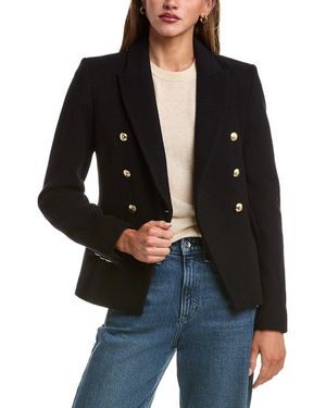 Barbour Darly Wool-blend Blazer - Black