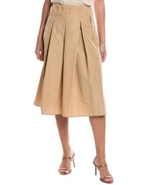 Marella Dada Midi Skirt - Natural