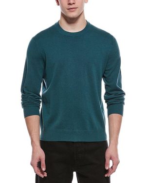 Theory Hilles Cashmere Crewneck Jumper - Green