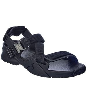 Fendi Nylon Sandal - Blue