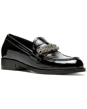 La Canadienne Dalilah Crinkle Loafer - Black