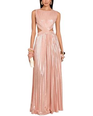 Dilireba Embellished Maxi Dress - Pink