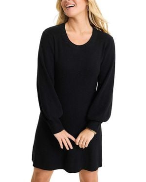 Tommy Bahama Flared Pickford Mini Dress - Black