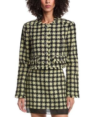 Toccin Lainey Cropped Jacket - Green