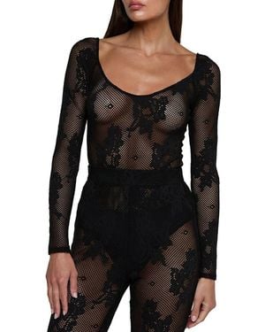 L'Agence Gwendolyn Bodysuit - Black