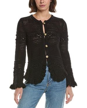 L'Agence Kiva Cardigan - Black