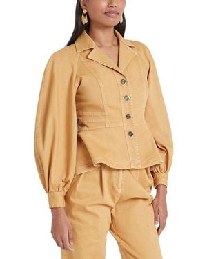 Temperley London Maye Corset Jacket - Natural
