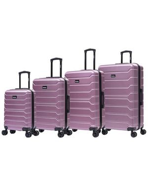 InUSA Trend Lightweight Hardside 4pc Set - Purple
