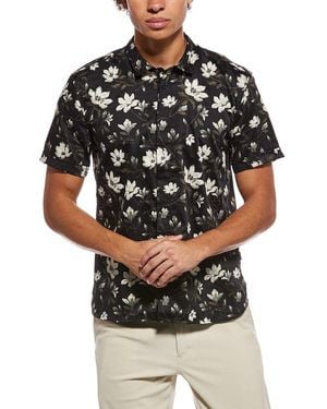 John Varvatos Loren Slim Fit Sport Shirt - Black