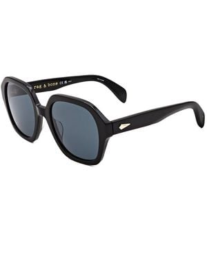 Rag & Bone Rnb1063/S 53Mm Sunglasses - Black