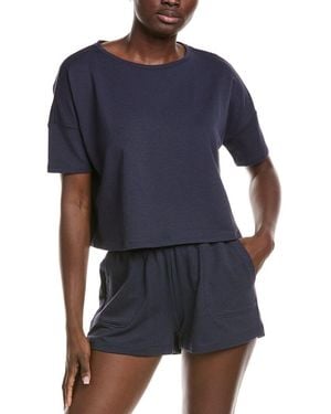 Journelle Portia Boxy T-Shirt - Blue