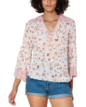 Hale Bob Silk Top Beaded - White