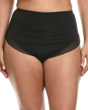 Wolford Romantic Net-Shaping High Waist Panty - Blue