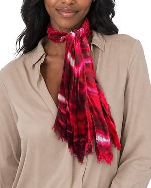 Blue Pacific Rain Neckerchief - Red