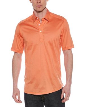 Eton Contemporary Fit Polo Shirt - Orange
