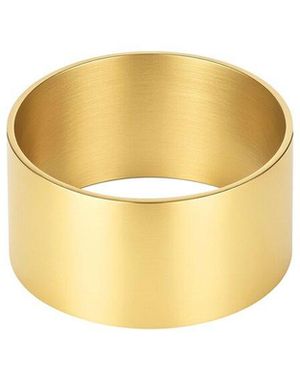 Adornia Tarnish Resistant 18K Plated Tall Band - Yellow
